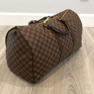 Louis Vuitton | Bags | Louis Vuitton Keepall 5 Damier Ebene | Poshmark